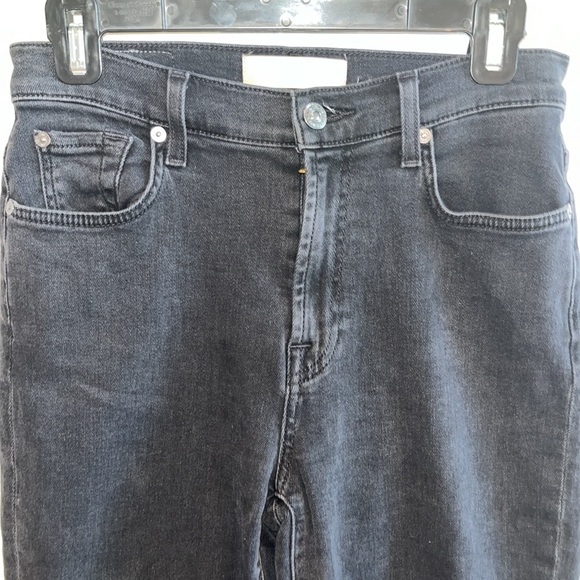 7 For All Mankind Lux Vintage Highwaist Slim Jean - Picture 2 of 6